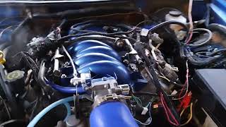 ls1 swapped rx8 first start after new cam