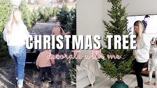 Christmas Tree Decorate With Me | decorate my christmas tree with me 2021