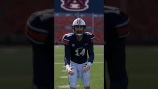 Auburn QB has demon eyes! #collegefootball25 #miamihurricanesfootball #miamifootball