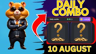 10 AUGUST Hamster Kombat DAILY COMBO Today: Claim 5,000,000