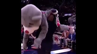 Daniel Cormier SLAMS & KNOCKS OUT Houston Rocket's Mascot