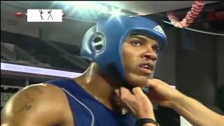 Anthony Joshua getting knocked out vs Mihai Nistor