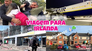 VLOG: VIAGEM PARA A IRLANDA | DESPEDIDA DA ITÁLIA | CHEGAMOS EM DUBLIN - Bianca Enerino