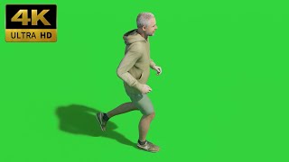 003 - Green Screen | Chroma Key | Character Man | 4K