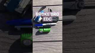 BROKE BRO EDC #shorts #shortsvideo #camping #shortsvideo #farming #edc #riff raff @jodyhighroller