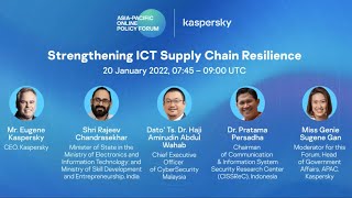 APAC Online Policy Forum IV – Strengthening ICT Supply Chain Resilience