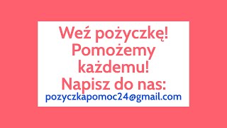 Szybka pożyczka - Pożyczka dla każdego - Weź pożyczkę już teraz! Z nami to proste!