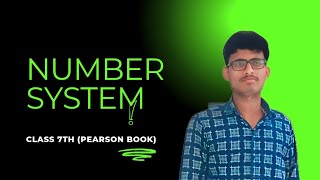 Number system // mathmatics classes // class 7th math// Pearson publication maths