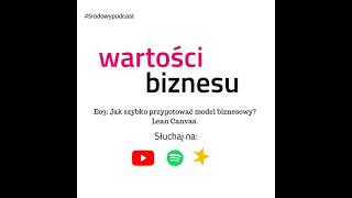 Odc. 3: Lean Canvas - jak zrobić dobry model biznesowy?