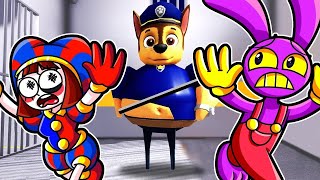 Pomni & Jax Escape PAW PATROL PRISON in ROBLOX! 😱