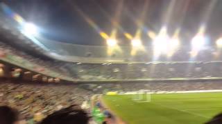 Bufandeo Betis-Tenerife 10/01/2015