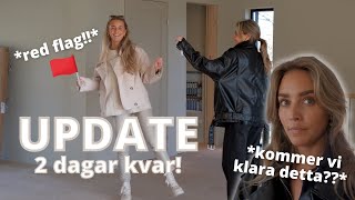 Janni på besök på bygget och snart får vi KANSKE flytta in!! (Eng Sub)