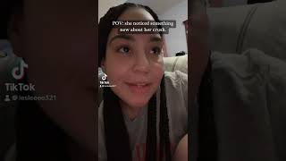 POV: she noticed something new about her crush. #shorts#shortsvideo#acting#crush#fyp#fypシ゚#actor