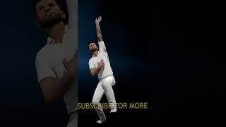 Ye kis player ka bowling action hai in Cricket 24 -Comment Below #shortsfeed #shorts #youtubeshorts