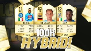 FIFA 17 INSANE 100K HYBRID!(LOOKING FOR A LEGEND!)EPISODE 1!(FUT CHAMPS)