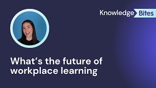 What is the future of workplace learning?