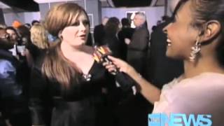 Adele - VH1 News Confidential at the 51st Annual Grammy Awards (February 8th 2009)