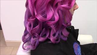 Bright Neon Pink Hair Dye Crazy Color.  Jayhair1