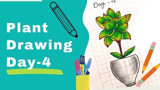 plant drawing Day 4 | Artdimple91