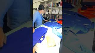 Garment factory custom the fire-retardant clothing for clients. #workwear #OEM #ODM