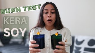 BURN TEST KERA SOY WAX WITH ME