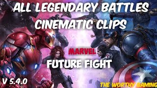 Marvel Future Fight|| Legendary battle epic clips.