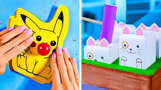 ✂️ DIVERTIDAS MANUALIDADES DE PAPEL PARA ANIMAR TU DÍA ESCOLAR! 🌟🎒