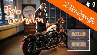 2 Handgriffe - Was musst du tun wenn deine Harley-Davidson den FOB nicht mehr erkennt?