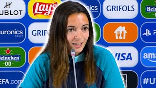 Aitana Bonmati, Giraldez, Graham Hansen pre-match | Barcelona Femeni v Olympique Lyonnais Féminin