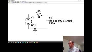 LTSpice Tutorial: AC Sweep / Bode Plot with RC & RL circuits (EE2212 UMD)