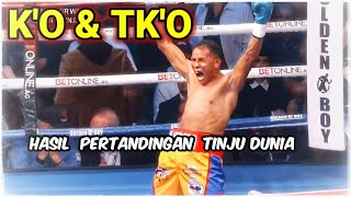 K'O DAN TK'O 🥊🥊 Virgil ortiz jr, kembali menambah rekor K'O sempurnanya..