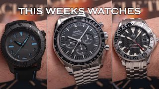 This Weeks Watches - Omega Speedy Pro, Bremont x Bamford, Omega Seamaster & GMT & More [EP109]