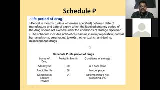 Lecture on Drugs and cosmetics Act Part 3