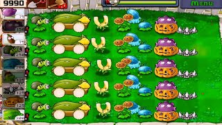 Plants vs Zombies Survival Day | ALL UPGRADED PLANTS VS. ALL OUT ZOMBIE FULL GAMEPLAY (FULL HD)