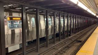 A train at 34th Street-Penn Station