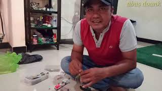 tutorial atau cara bikin spinner bait murah meriah langsung di coba dan hasilnya tidak mengecewakan