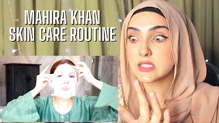 Beauty Pharmacist Reacts To Mahira Khan's Guide To Fresh Skin | Mashion ~ Immy