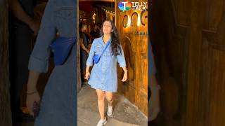 Ankita Bhargava's SIMPLE look at Shalin Bhanot's birthday bash #shorts #ankitabhargava #shalinbhanot