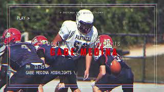 Gabe Medina 2021 Football Highlights | Bridgewater Raritan Panthers '26