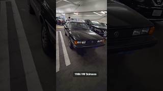 WOW! 1986 VW Scirocco NICE #automobile #universalstudioshollywood