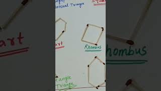 school project work ||Maths shapes 2D#short #shortsvideo