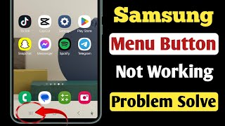 How to Fix Samsung Menu Button Not Working Problem |