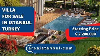 Lake View Villas for sale in Istanbul, Luxury Property in Turkey