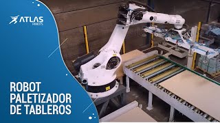 Paletizador de tableros para la empresa Tamabi