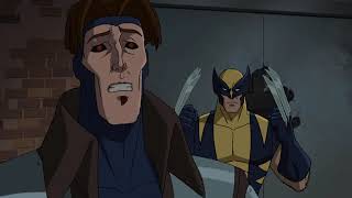 MARVEL X MEN 97' ANIMATION | WOLVERINE VS GAMBIT