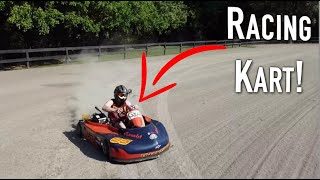 Ripping the Street Kart in the Dirt!