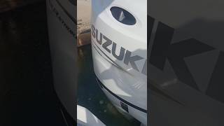 محرك اوت بورد سوزوكي ١٥٠ حصان الأبيض و الأسود Suzuki outboard  Df150a 4strojr Black or white