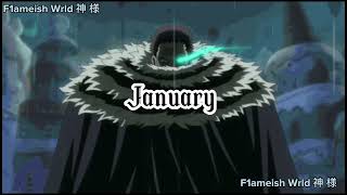 YOUR MONTH YOUR ONE PIECE CHARACTER