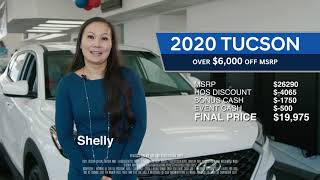 2020 Tucson $6000 off MSRP!  Only at   Family owned Hyundai of Seattle