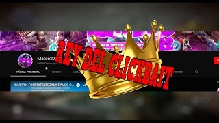 El Canal con mas Clickbait de FORTNITE | Critica Mateo22 HD